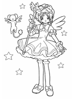 Cardcaptor Sakura Coloring Page